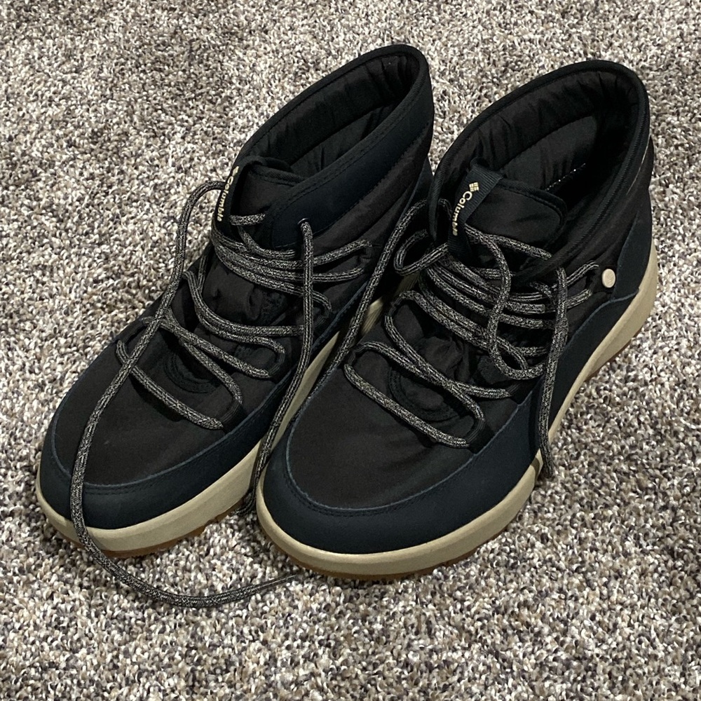 Black Columbia Snow Boots